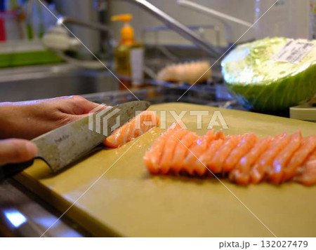 サーモン 調理 サーモン 調理 132027479