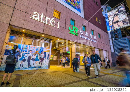 日本の東京都市景観インバウンド続く…秋葉原駅などを望む 日本の東京都市景観インバウンド続く…秋葉原駅などを望む 132028232