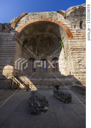Roman ruins of Thermes de Constantin in Arles, France Roman ruins of Thermes de Constantin in Arles, France 132028659