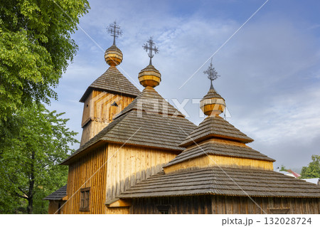 Wooden Greek Catholic church of Saint Michael Archangel, Jedlinka Wooden Greek Catholic church of Saint Michael Archangel, Jedlinka 132028724