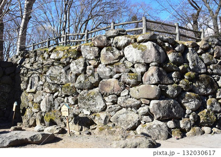 長野県　小諸城址懐古園の二の門跡 132030617