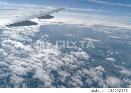 羽田空港離陸後上空 132032178