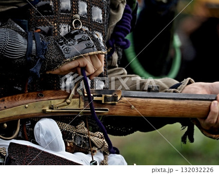 火縄銃と武将 132032226