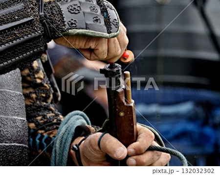 火縄銃と武将 132032302