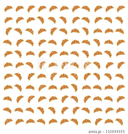 クロワッサンの壁紙イラスト 132034355