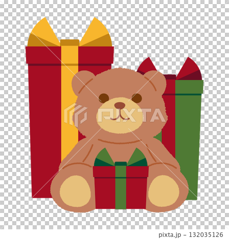 聖誕節禮物例證 聖誕節禮物例證 132035126