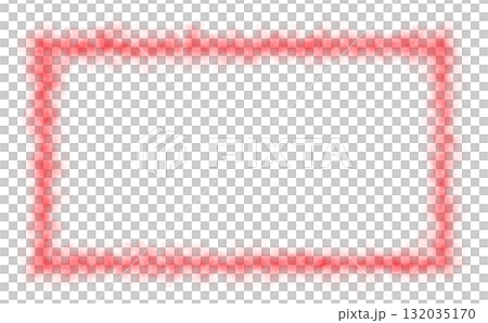 Red glowing smoke frame,border on transparent background with foggy neon effect for mystical or sci fi visual design Red glowing smoke frame,border on transparent background with foggy neon effect for mystical or sci fi visual design 132035170