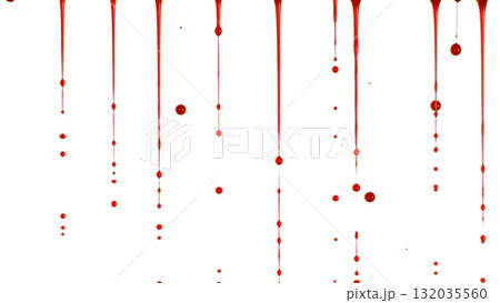Blood Splash in Freeze Motion . Isolated on White Background Blood Splash in Freeze Motion . Isolated on White Background 132035560