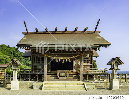 日向　大御神社　拝殿　宮崎県日向市 132036494