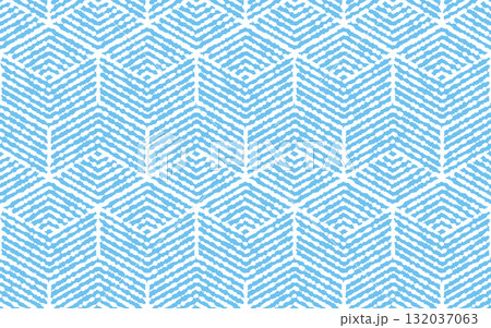 Abstract geometric pattern. A seamless vector background. White and blue ornament. Graphic modern pattern. Simple lattice graphic design Abstract geometric pattern. A seamless vector background. White and blue ornament. Graphic modern pattern. Simple lattice graphic design 132037063
