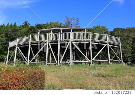 日本一の枕木階段　展望台 132037228