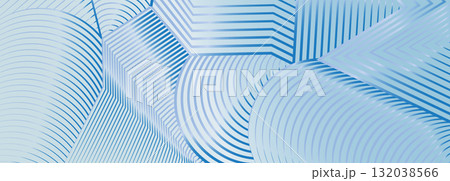 Linear composition. Linear minimalism, background of parallel lines. Template for covers, banners, interior design, creative ideas and creative design 132038566