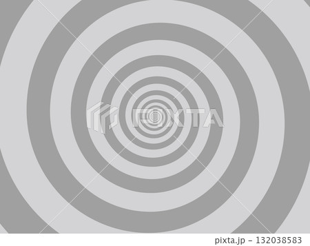 灰色の時計回りの渦巻背景 灰色の時計回りの渦巻背景 132038583