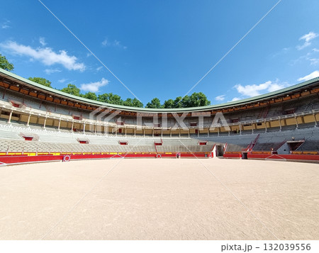 Plaza de Toros de Pamplona view, Pampeluna, Spain 132039556