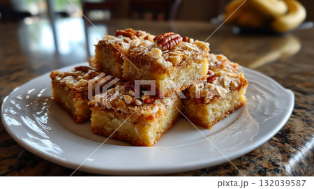 Nutty Dessert Bars Nutty Dessert Bars 132039587