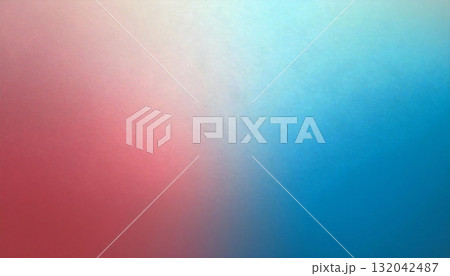 ブルーとレッドのグラデーション 132042487