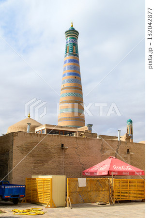 ウズベキスタンにあるヒヴァのとても美しい風景 132042877