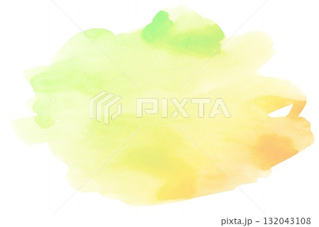 水彩のカラフルな抽象的な形 132043108