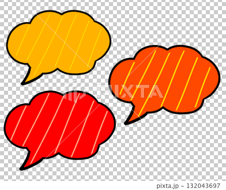 語音氣泡條紋簡單 語音氣泡條紋簡單 132043697