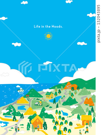 海のある町 海のある町 132043895