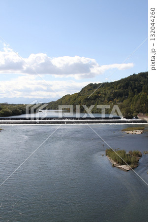 十勝川千代田堰堤　千代田堰堤　千代田えん堤 132044260