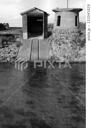 世界遺産『佐渡島の金山』の遺構…【大間港】 世界遺産『佐渡島の金山』の遺構…【大間港】 132045829