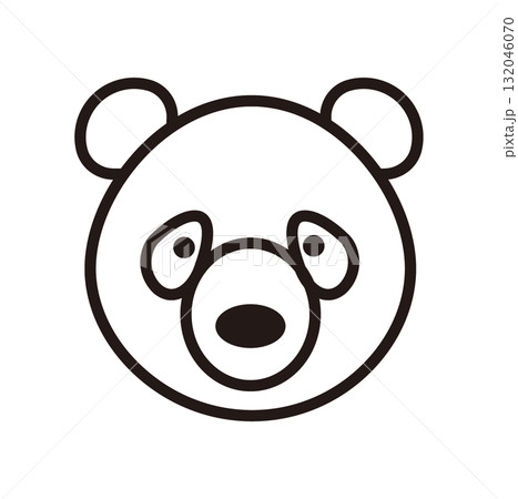 パンダ（白黒） 132046070