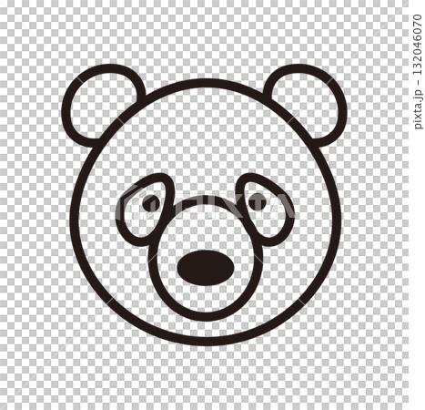 パンダ（白黒） 132046070