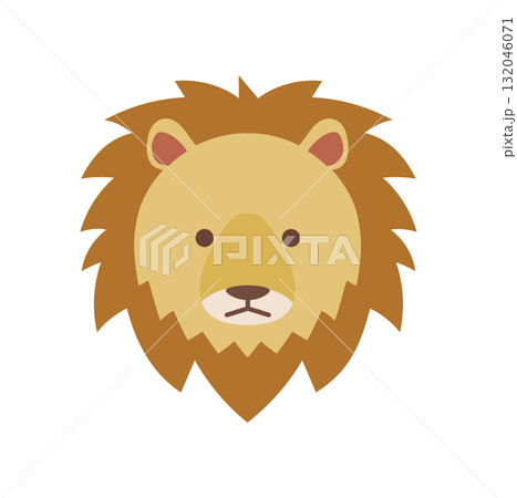 ライオン（カラー） 132046071
