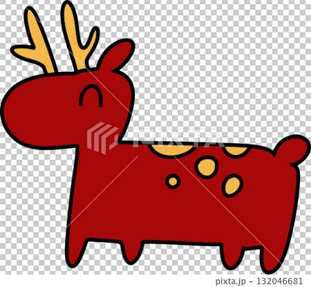 The Christmas drawing for Celebration or holiday concept. The Christmas drawing for Celebration or holiday concept. 132046681