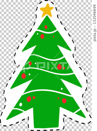 The Christmas drawing for Celebration or holiday concept. 132046699