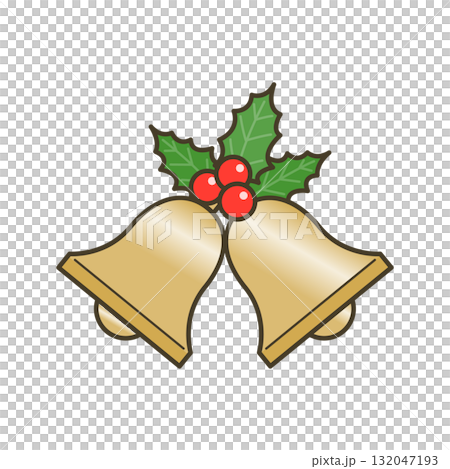 聖誕鈴鐺與冬青 132047193