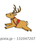 トナカイのイラスト 132047207