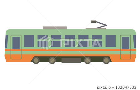 路面電車 電車 乗り物 路面電車 電車 乗り物 132047332