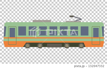 路面電車 電車 乗り物 路面電車 電車 乗り物 132047332