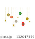 カラフルなオーナメント 132047359