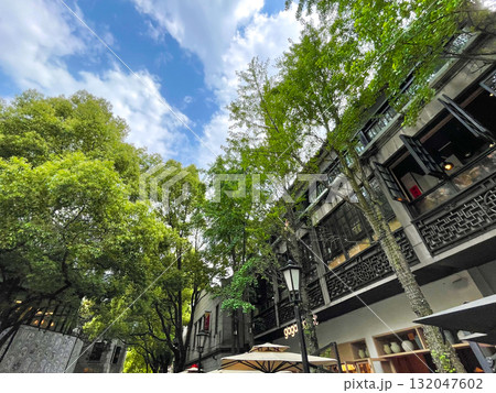 上海の観光名所・新天地 132047602