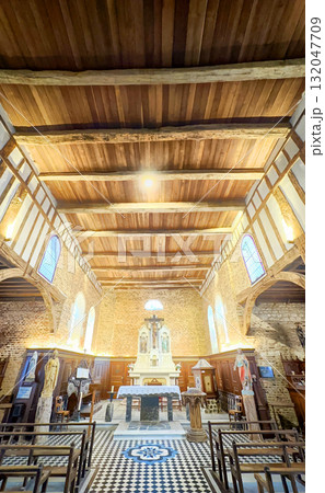 Parfondeval, Vervins, Aisne, Hauts-de-France, Grand-Est, France, August, 28th, 2025, The interior of 132047709