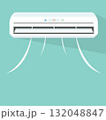 the air conditioner is on in the room vector element design template 132048847