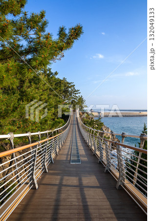 Samcheok Chuwam Candlestick Rock Suspension Bridge Samcheok Chuwam Candlestick Rock Suspension Bridge 132049133