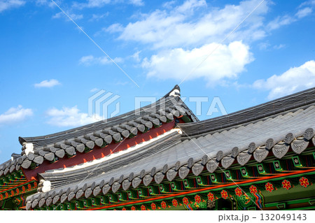 The roof of the Jinju Pavilion at Samcheok Jukseoru The roof of the Jinju Pavilion at Samcheok Jukseoru 132049143
