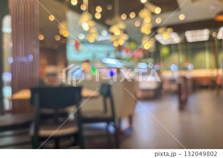 Abstract blur modern cafe restaurant interior background Abstract blur modern cafe restaurant interior background 132049802