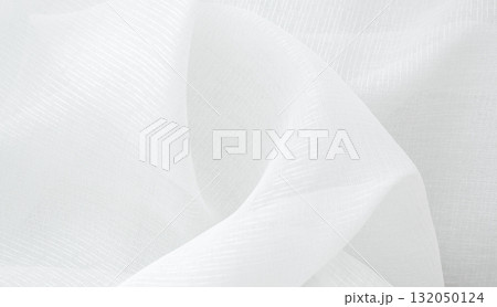 Abstract luxury white fabric texture background 132050124