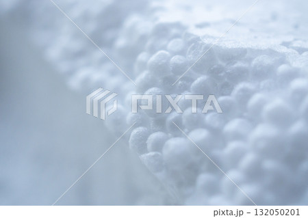 White polystyrene foam texture background White polystyrene foam texture background 132050201