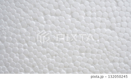 White polystyrene foam texture background White polystyrene foam texture background 132050245
