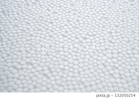 White polystyrene foam texture background 132050254