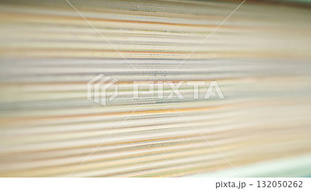 Book page close up texture background 132050262