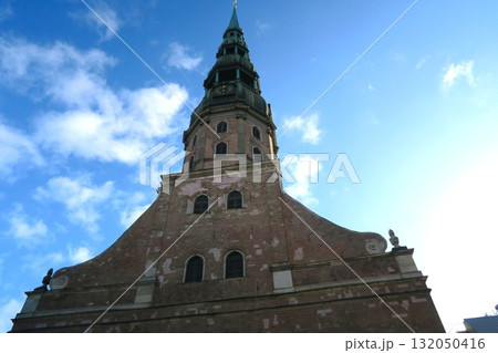 リーガ旧市街の聖ペテロ教会 132050416