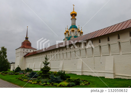 Vvedensky Tolga convent in Yaroslavl, Russia. Golden ring of Russia Vvedensky Tolga convent in Yaroslavl, Russia. Golden ring of Russia 132050632