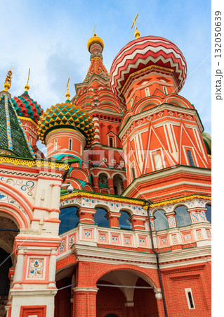 St. Basil's Cathedral on Red Square in Moscow, Russia St. Basil's Cathedral on Red Square in Moscow, Russia 132050639